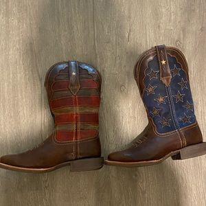Durango USA Flag Print Boots
